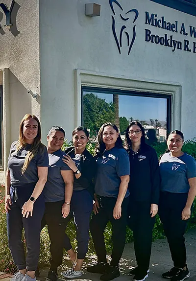 the Warren & Hagerman dental team