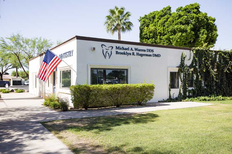 the office building of Warren & Hagerman Family Dentistry